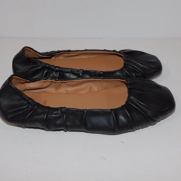 Sam & Libby Womens Casual Britt Ballet Flat Black Sz 9W 9 Wide - Picture 2 of 4
